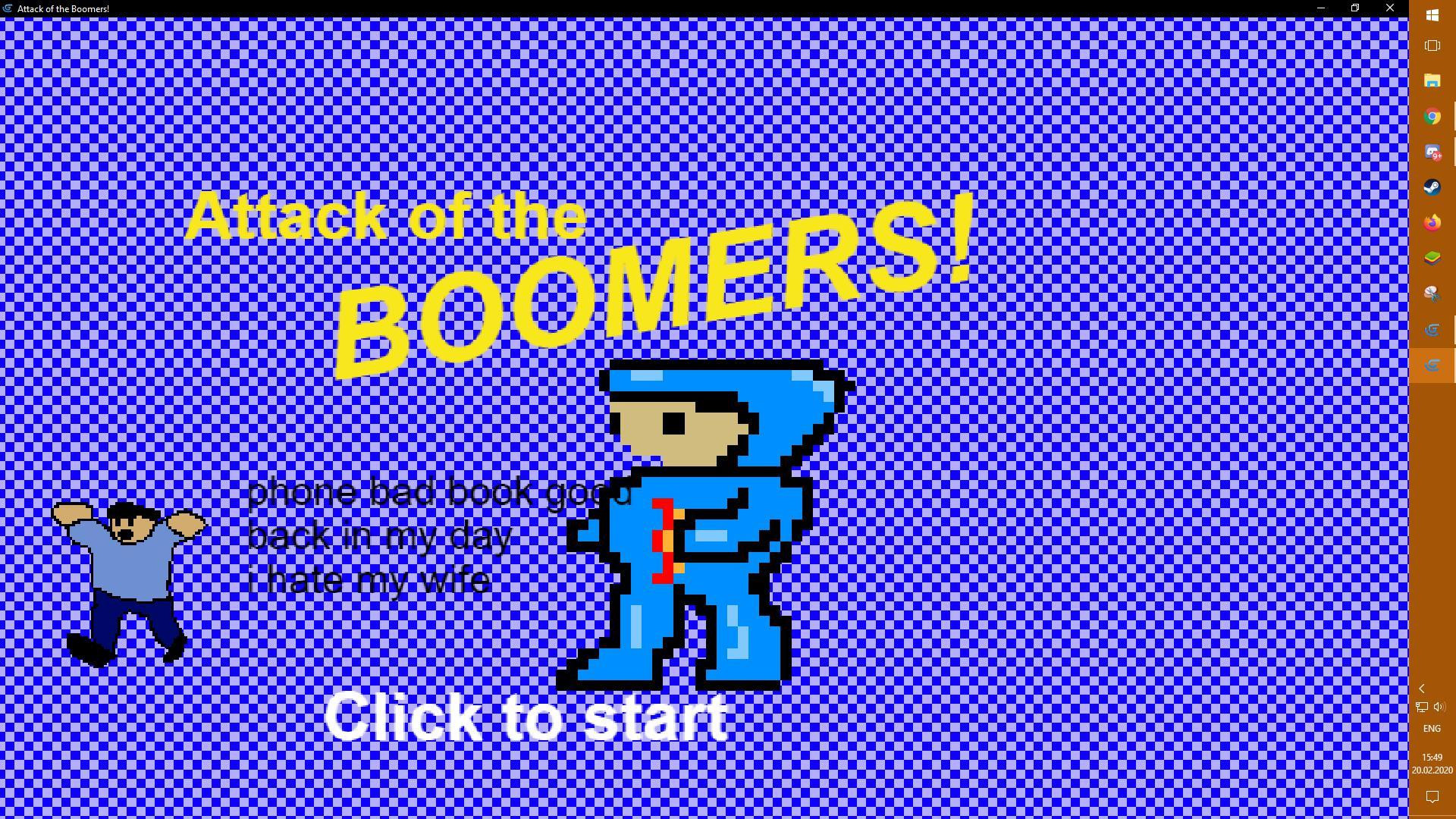 Attack of the Boomers! (itch) - кадр 2