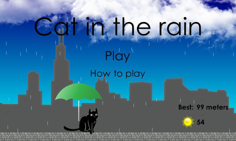 Cat in the rain (itch) - кадр 1