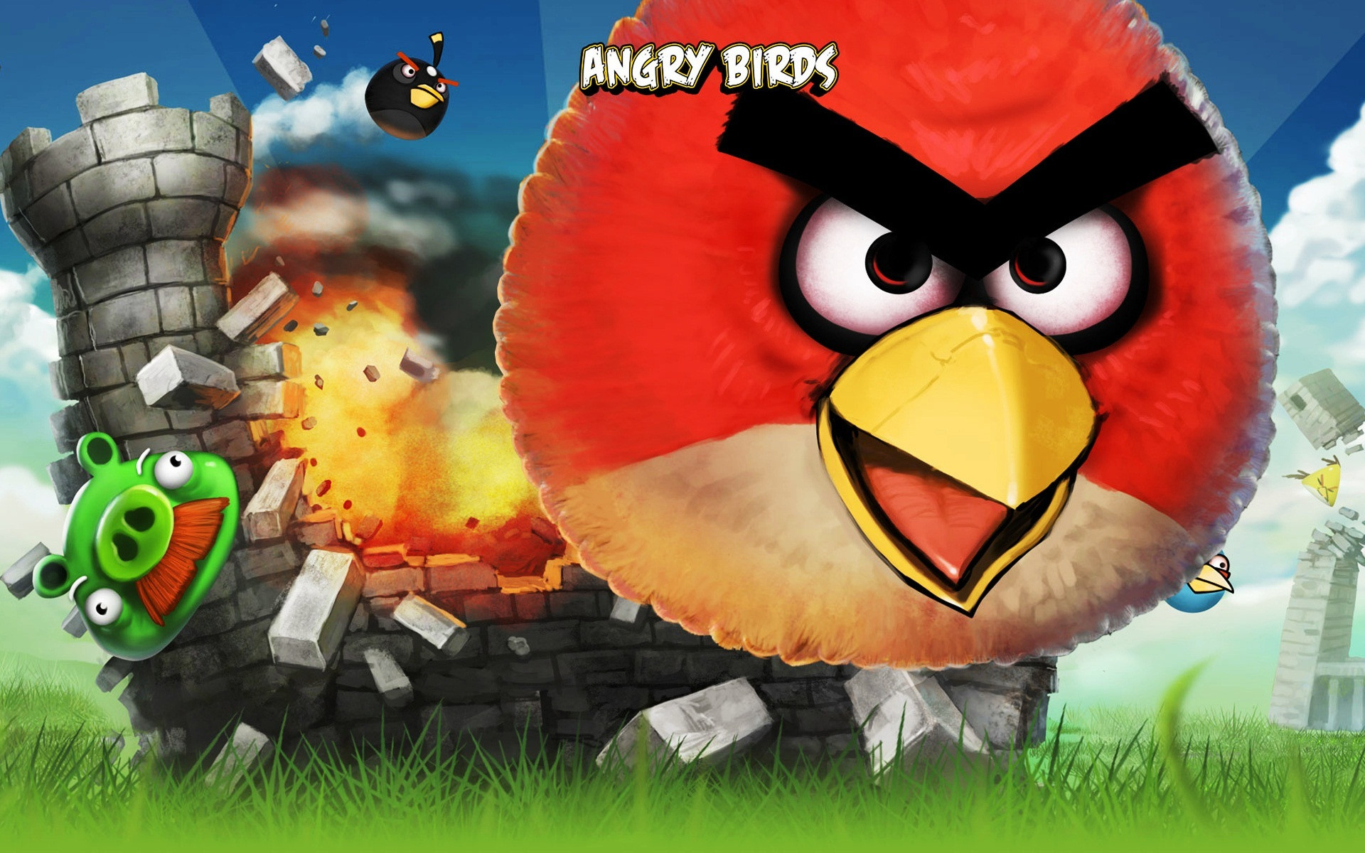 Angry Birds Old Version (itch) - кадр 1