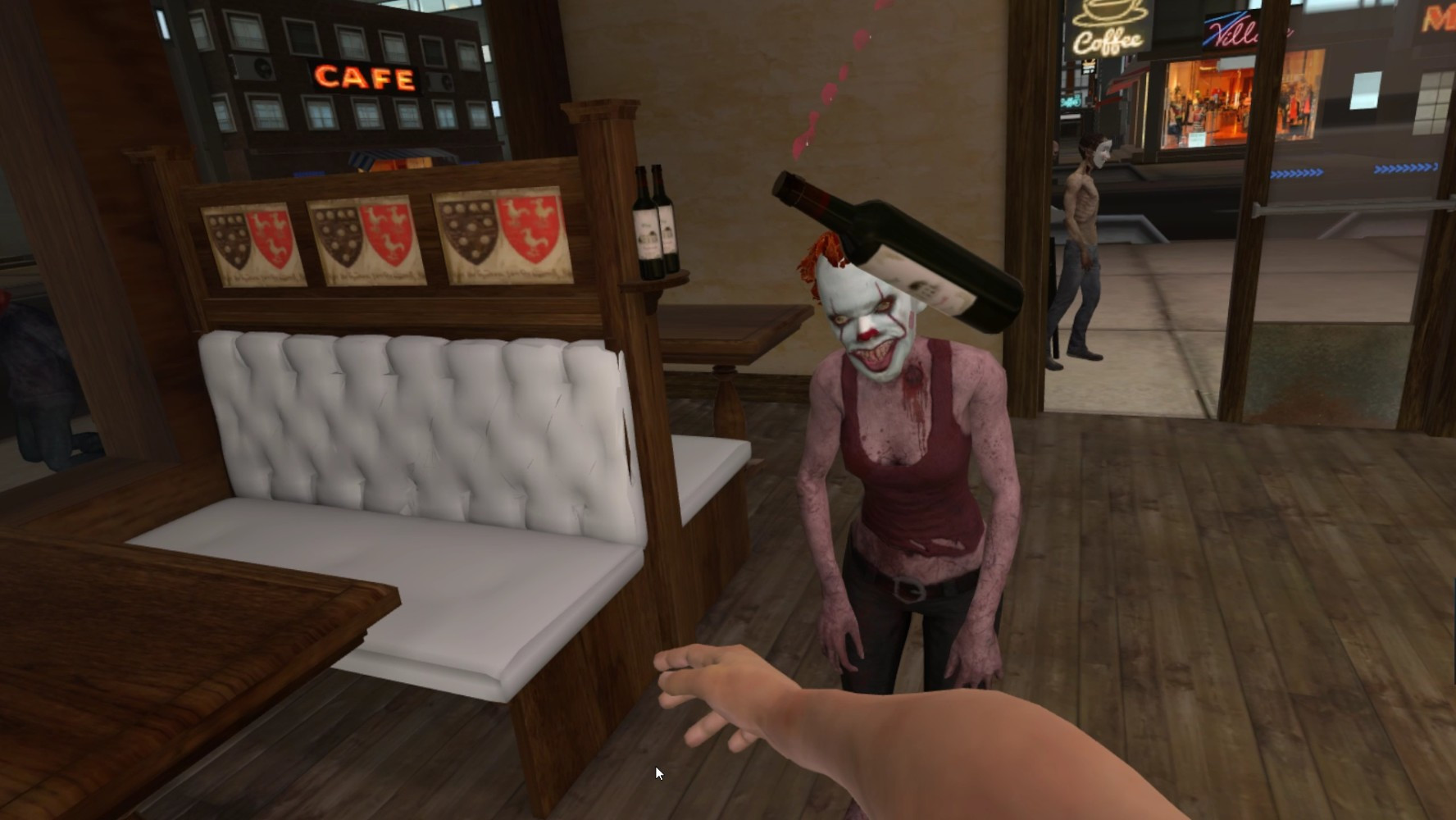 Drunkn Bar Fight on Halloween - кадр 4