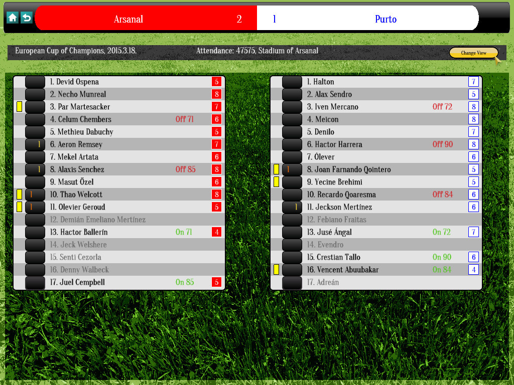 Global Soccer Manager - кадр 4