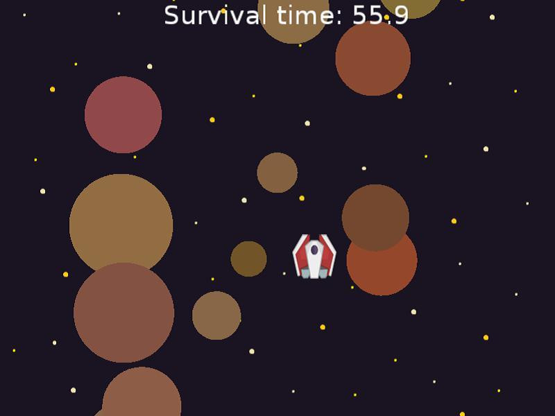 Asteroid Dodger (itch) - кадр 2
