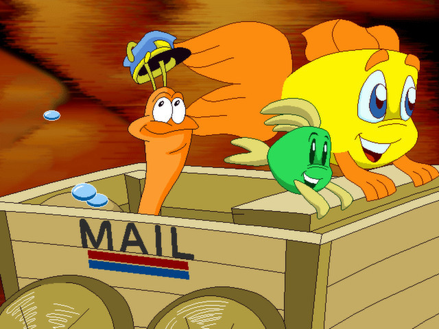 Freddi Fish 4: The Case of the Hogfish Rustlers of Briny Gulch - кадр 4