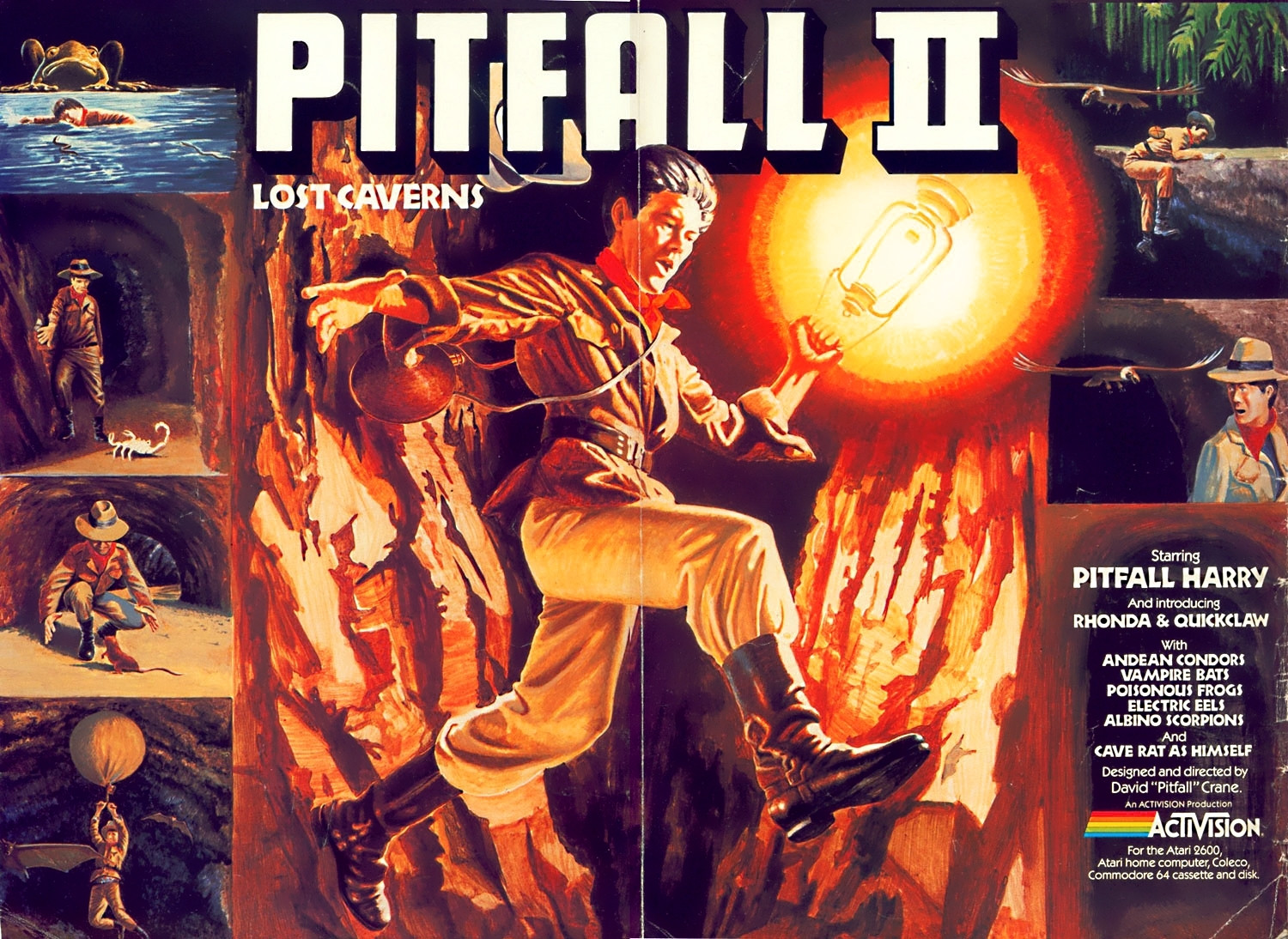 Pitfall2 2600 Retro remake mod - Arcade Edition (itch) - кадр 1