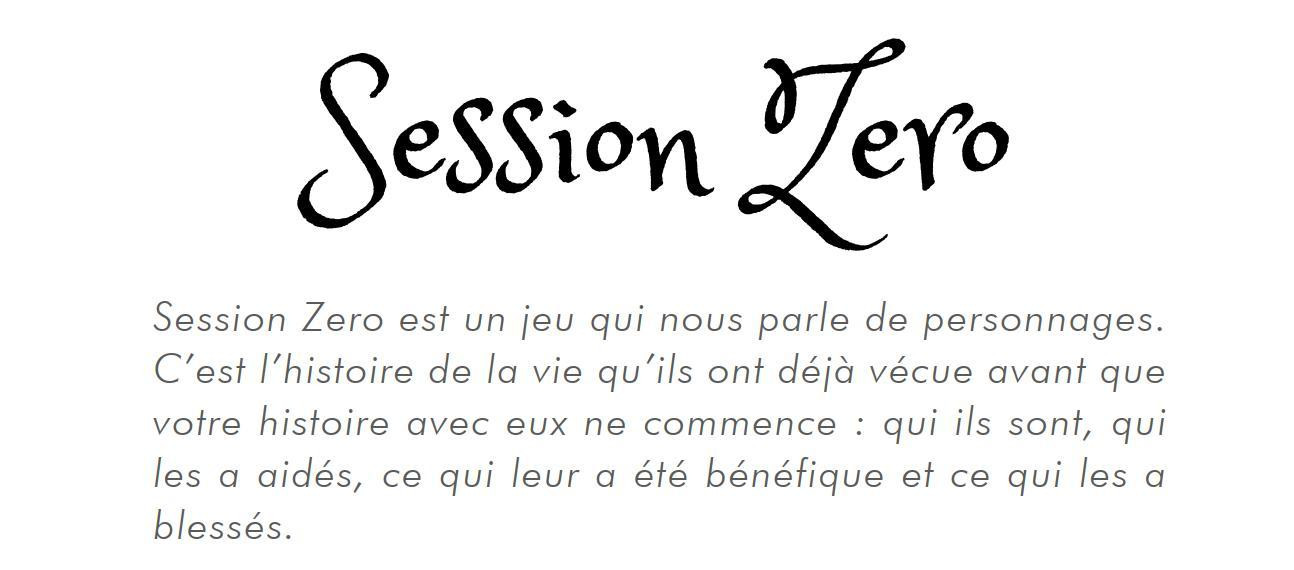 Session Zero - Version Française (itch) - кадр 1