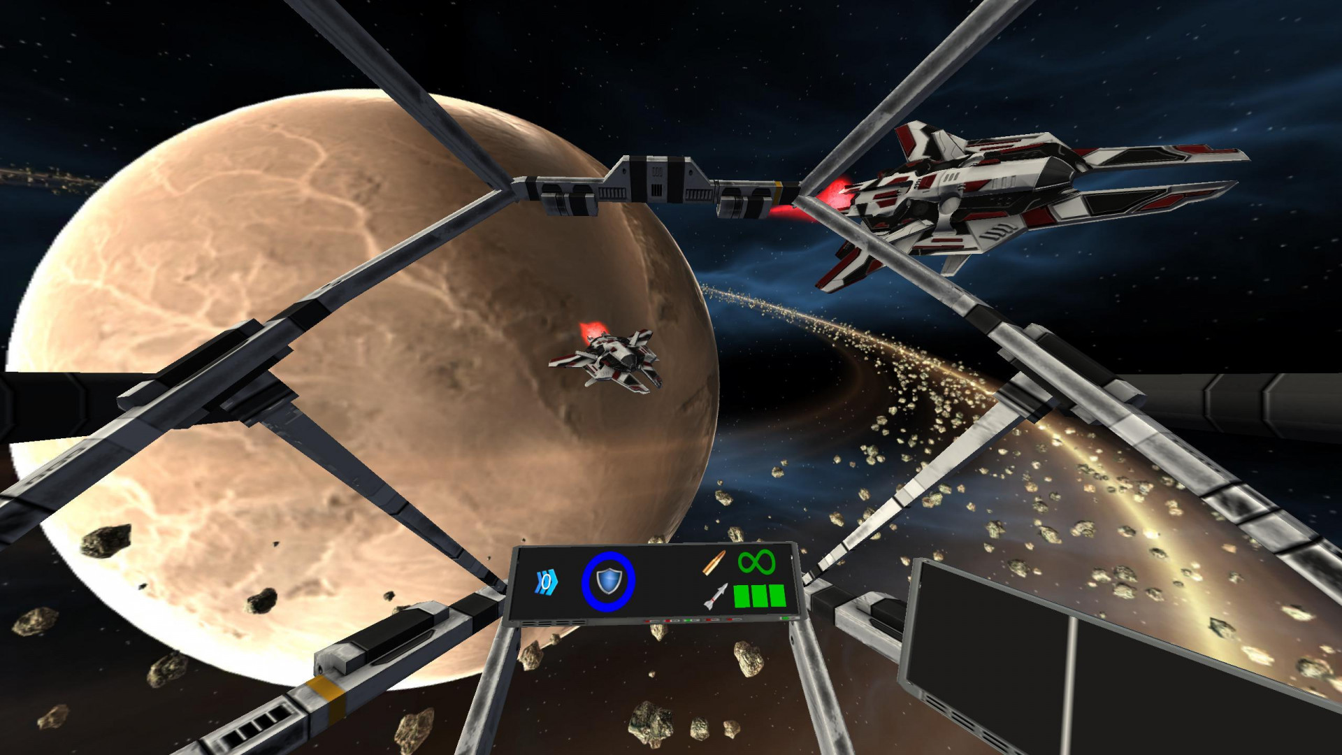 Starfighter Arduxim VR - Demo + Multiplayer (itch) - кадр 2