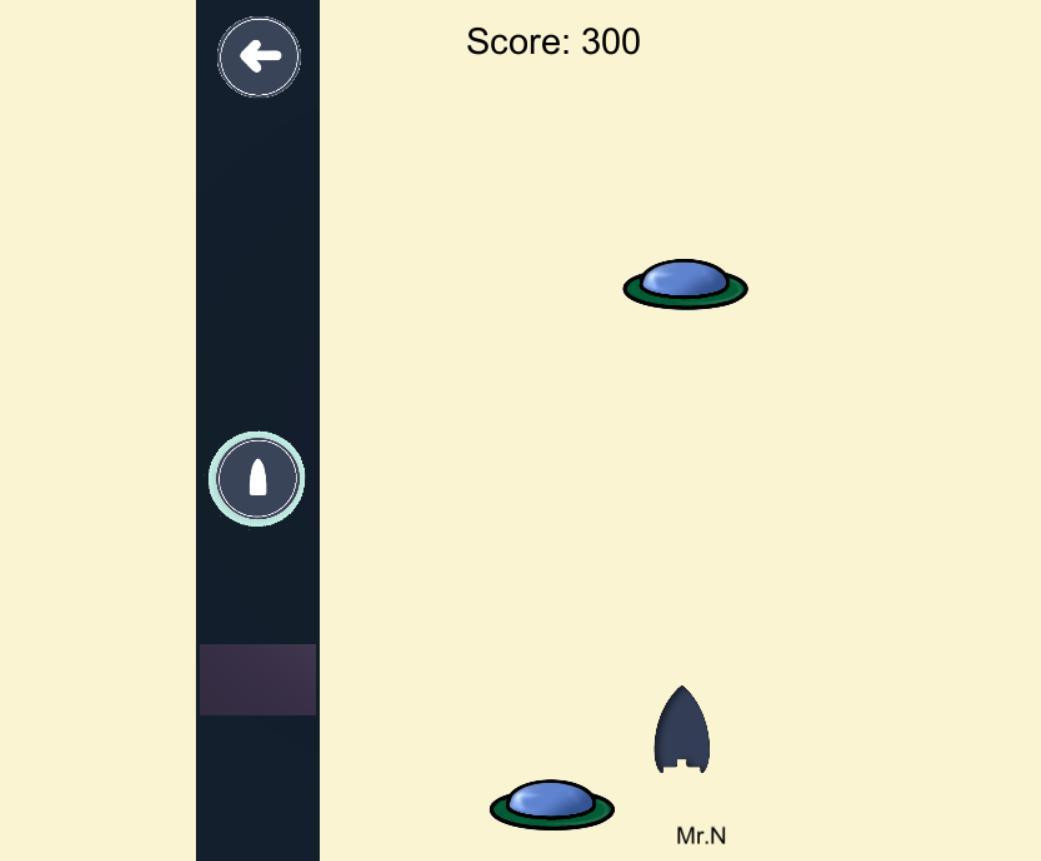 Tap Space Shooter (itch) - кадр 1