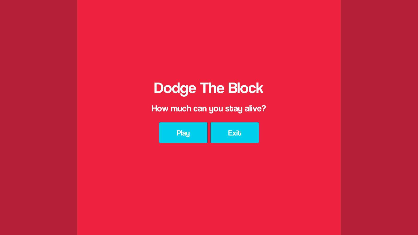 Dodge The Game (itch) - кадр 1