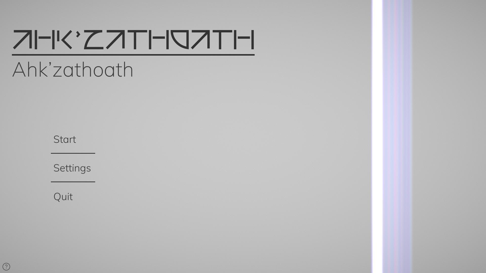 Ahk'zathoath (itch) - кадр 1