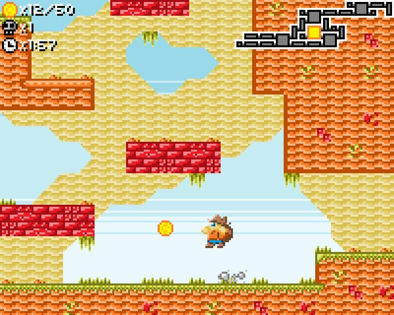 Moven Aurum: An Auto-Scrolling, Treasure Hunting Adventure (itch) - кадр 1