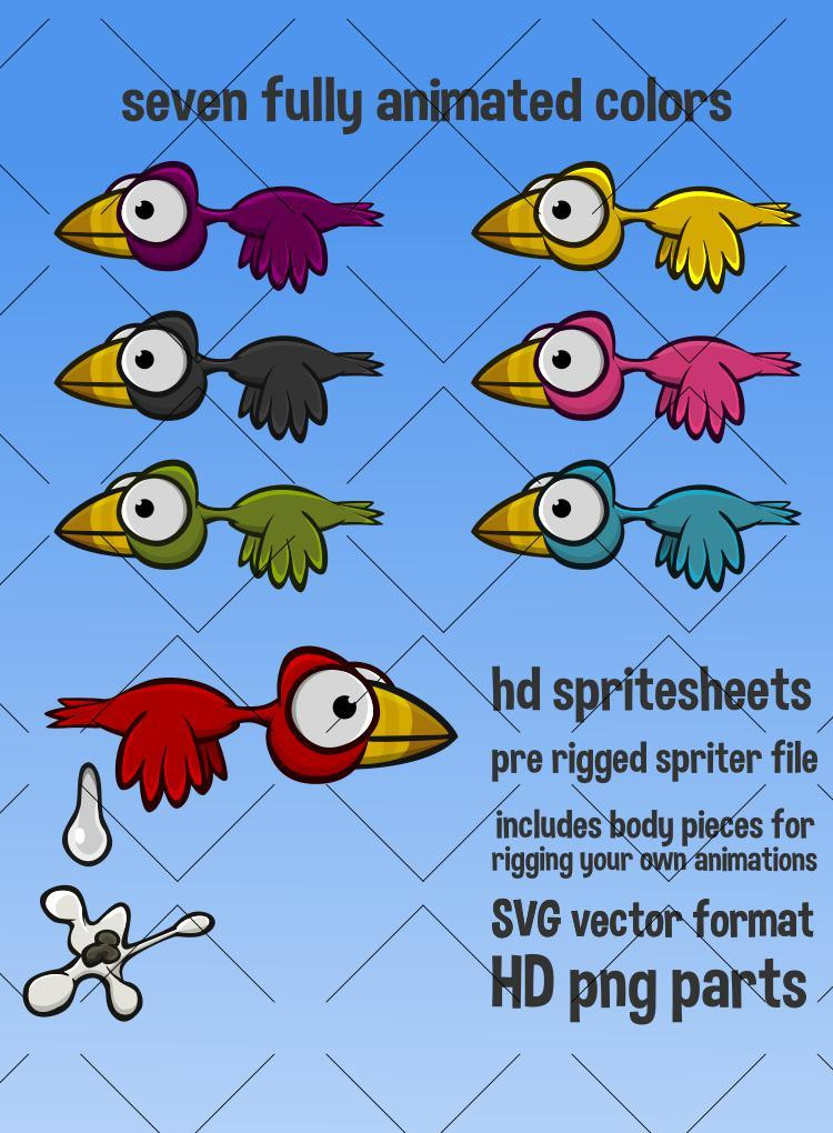 Flying bird 3 (itch) - кадр 2