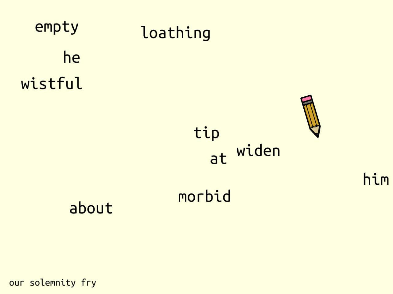 Pencil Poetics (itch) - кадр 1