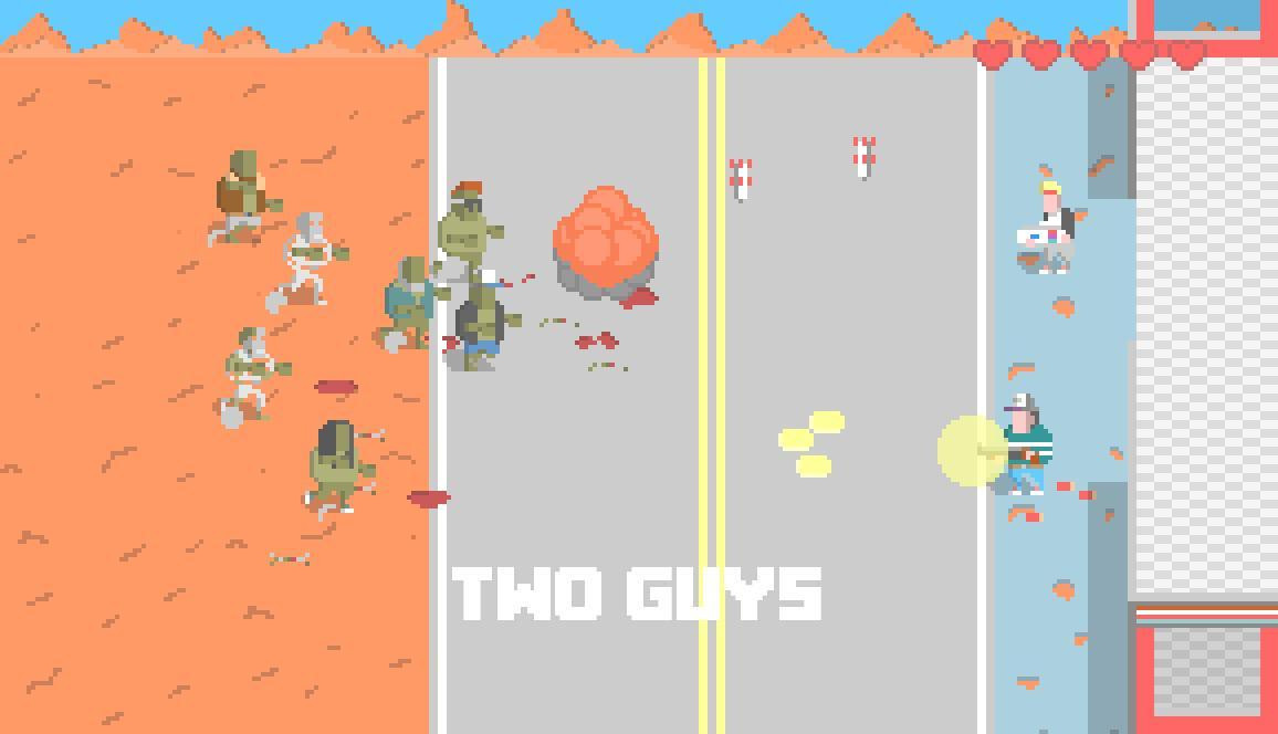 8Bit Hardcore: Zombie Blast (itch) - кадр 4