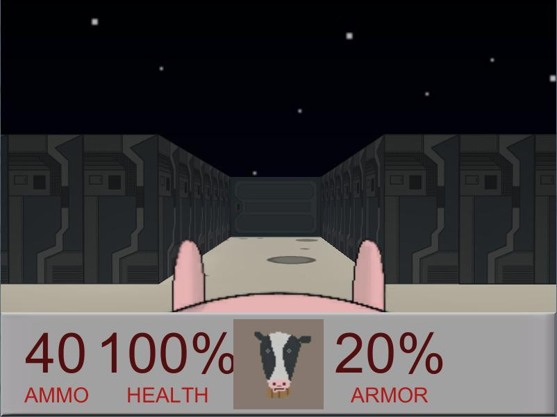 The Cow Jumped Over The Moonbase (itch) - кадр 1