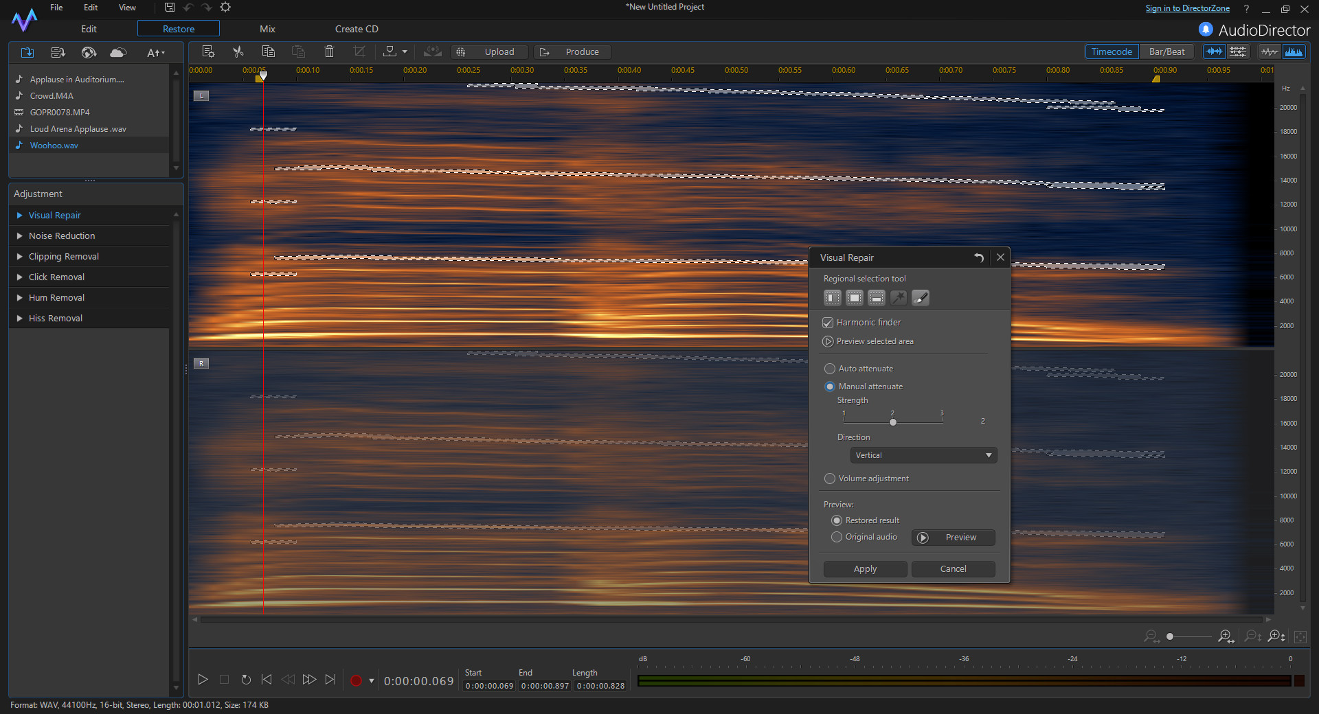 CyberLink AudioDirector 7 Ultra - кадр 2