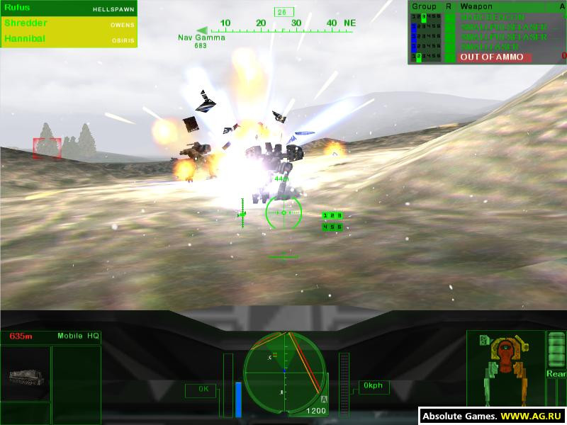 MechWarrior 4: Mercenaries - кадр 11