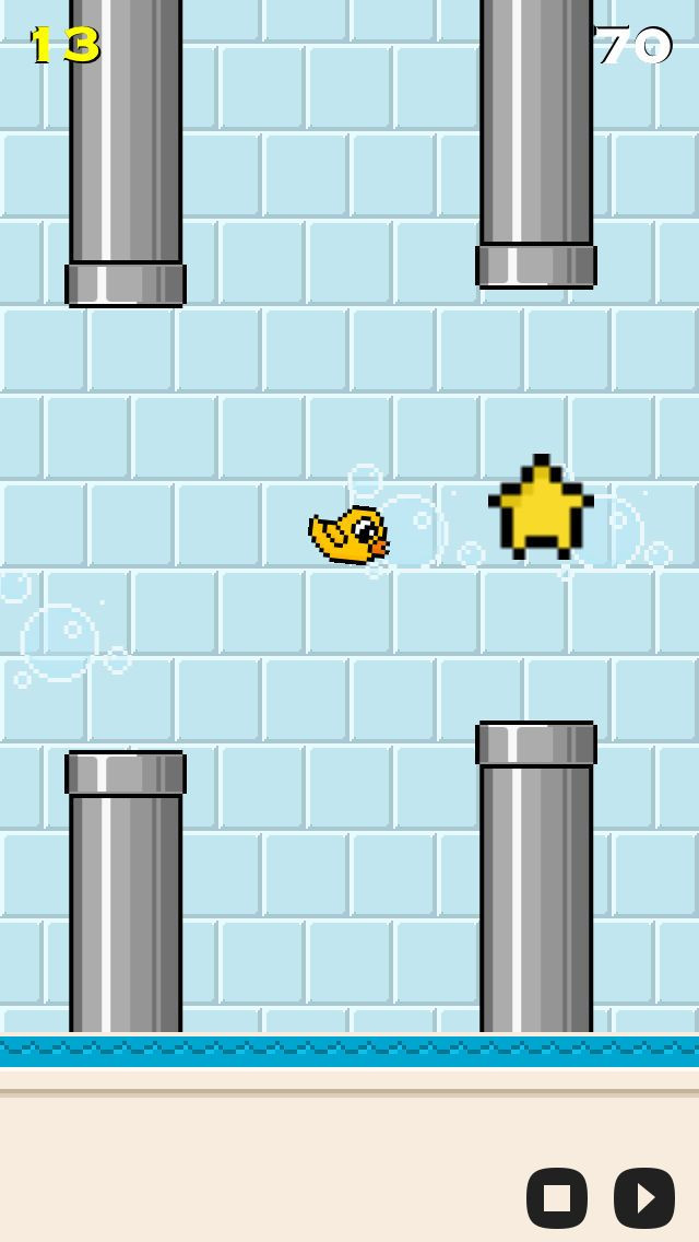 Rubber Duckie - Flappy Bathtub Adventure - кадр 3