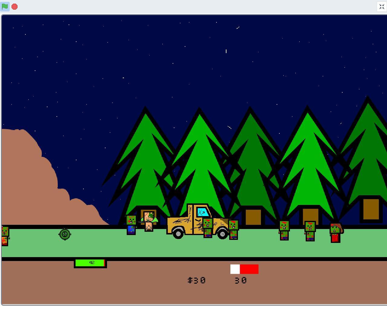 zombies car (itch) - кадр 3