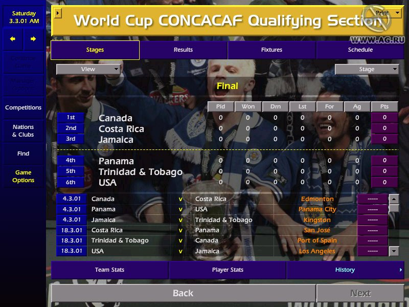 Championship Manager Season 00/01 - кадр 8