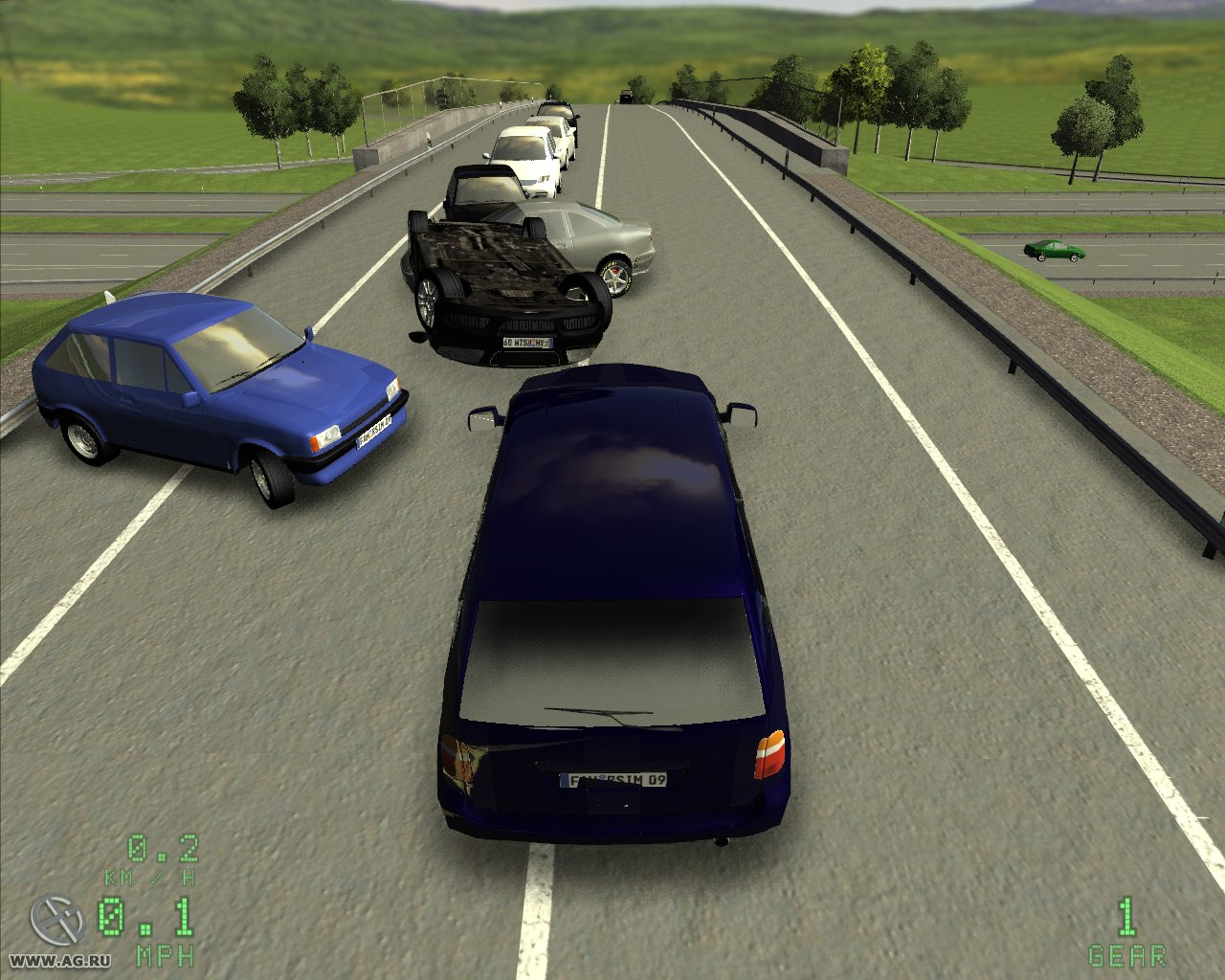 Driving Simulator 2009 - кадр 5