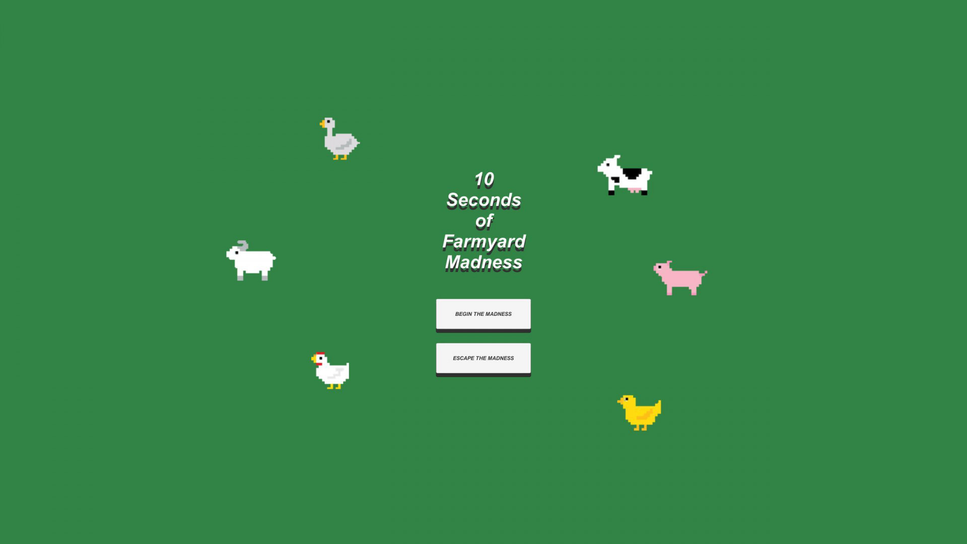 10 Seconds of Farmyard Madness (itch) - кадр 1