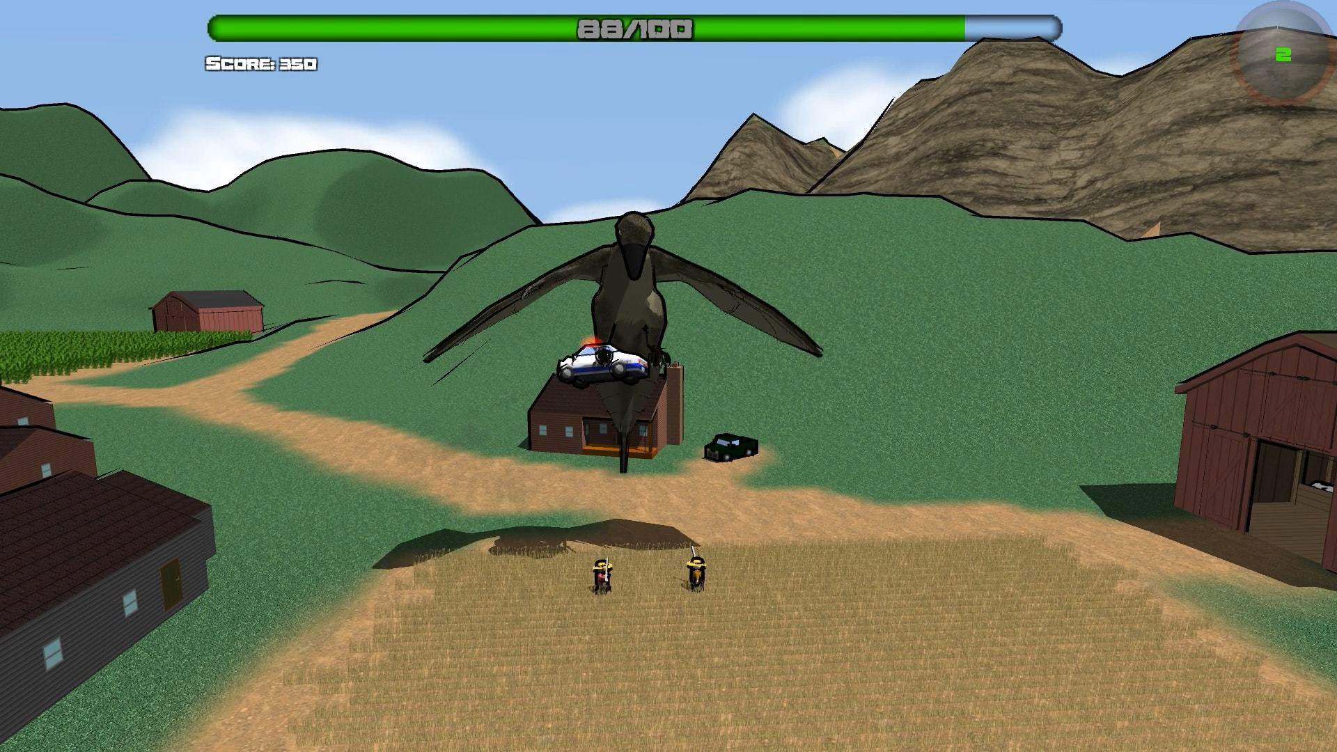 Attack of the Giant Mutant Lizard - кадр 2
