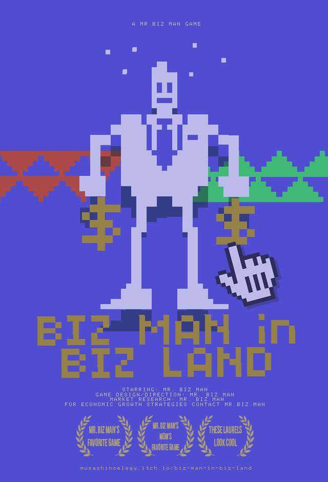 BIZ MAN in BIZ LAND (itch) - кадр 1