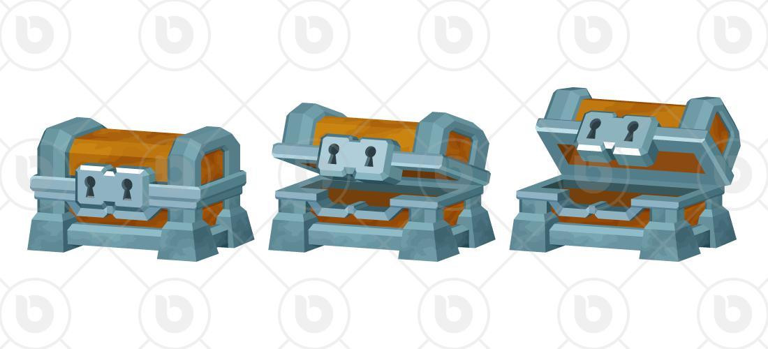Game Chests With Open up Animation (itch) - кадр 2