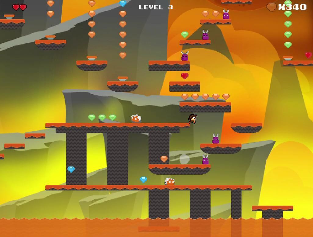 Lava Rolling Kid (itch) - кадр 2