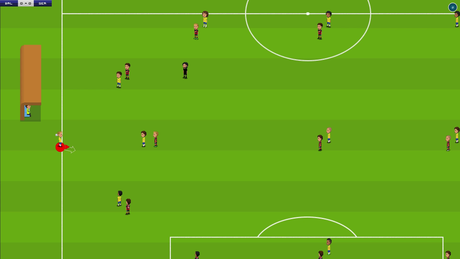 Pixel Soccer - кадр 2