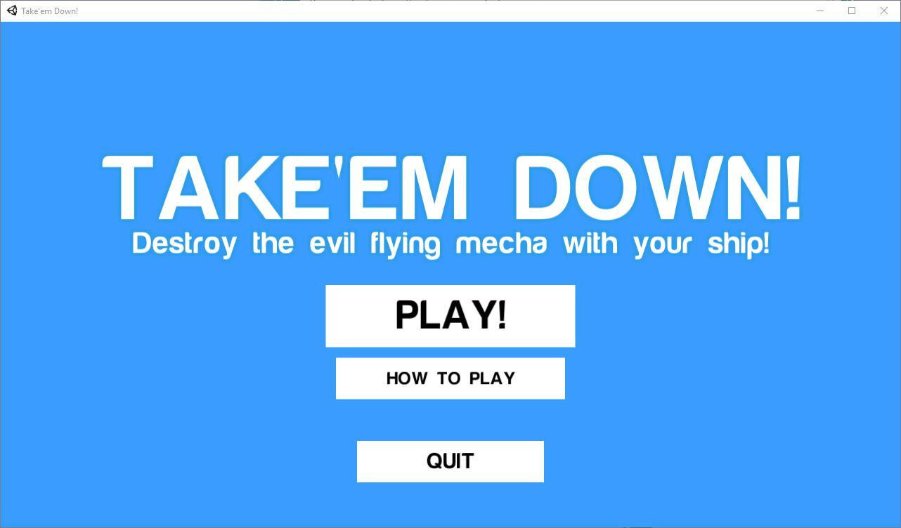 Take'em Down! (itch) - кадр 1