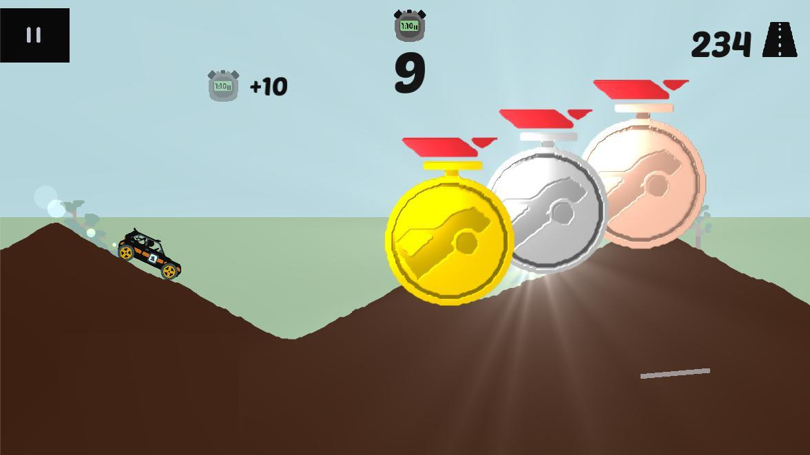 2D Rally: Race Against Time (itch) - кадр 2