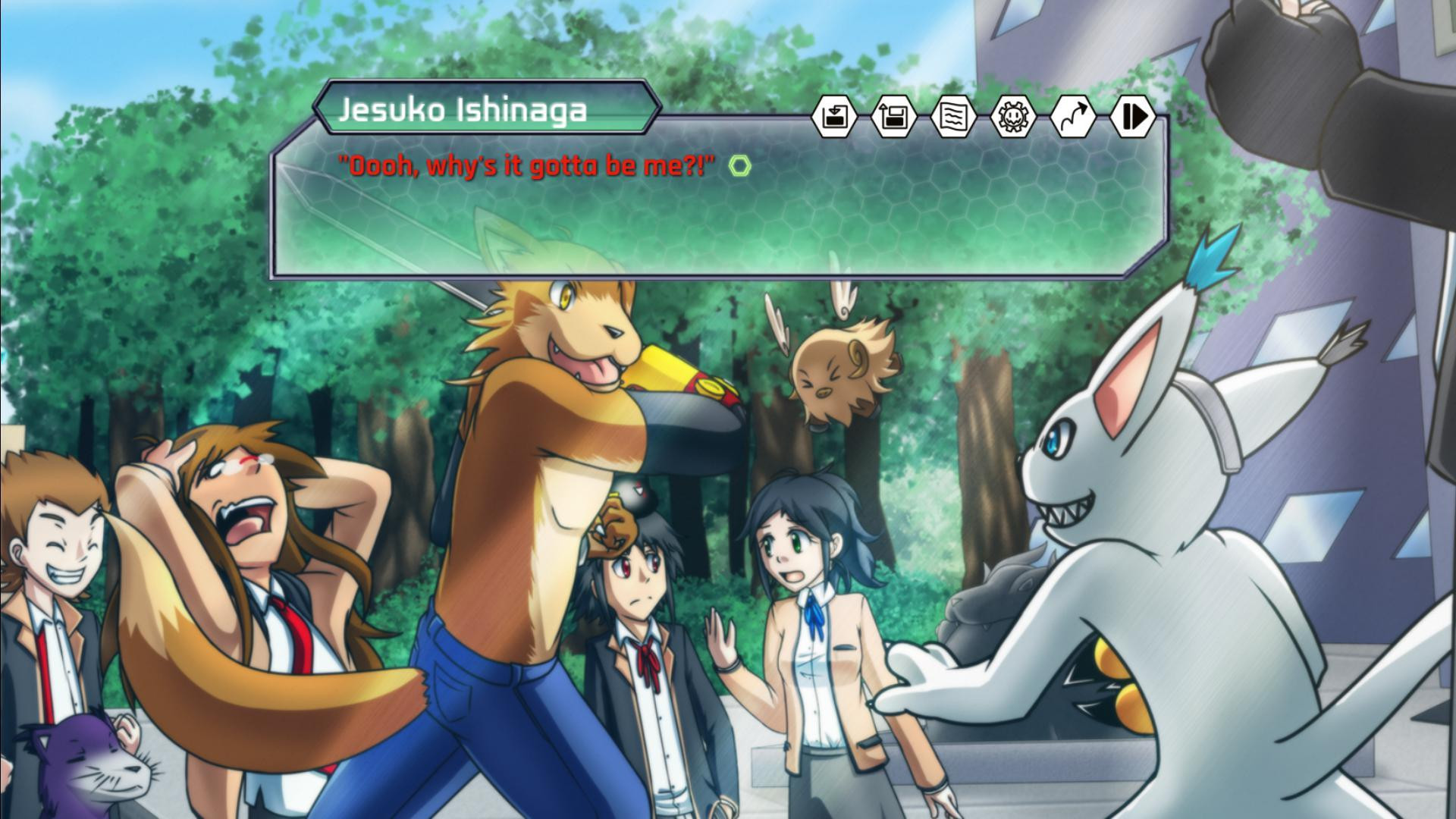 Digimon Rumble Academy: Bota Busters Bunch (itch) - кадр 1