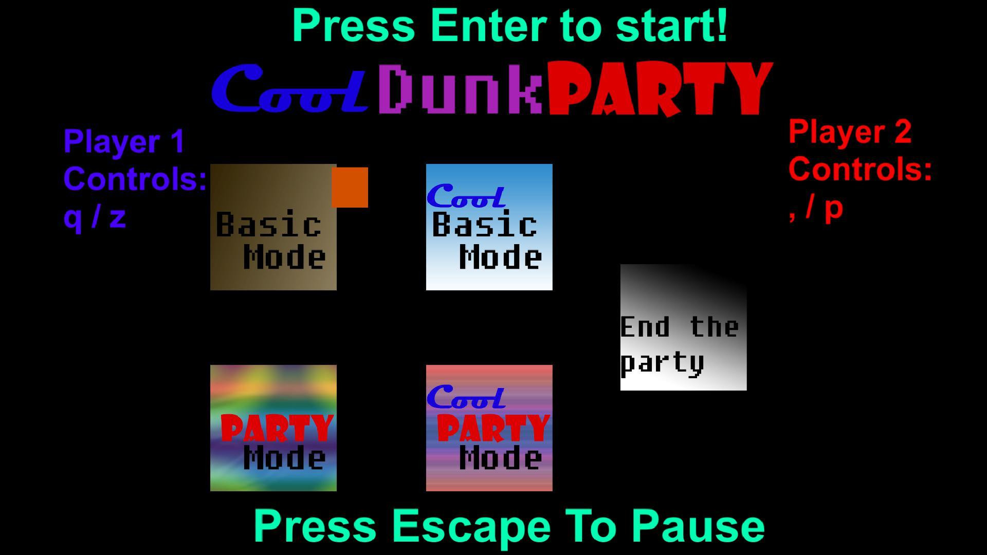 Cool Dunk Party (itch) - кадр 1