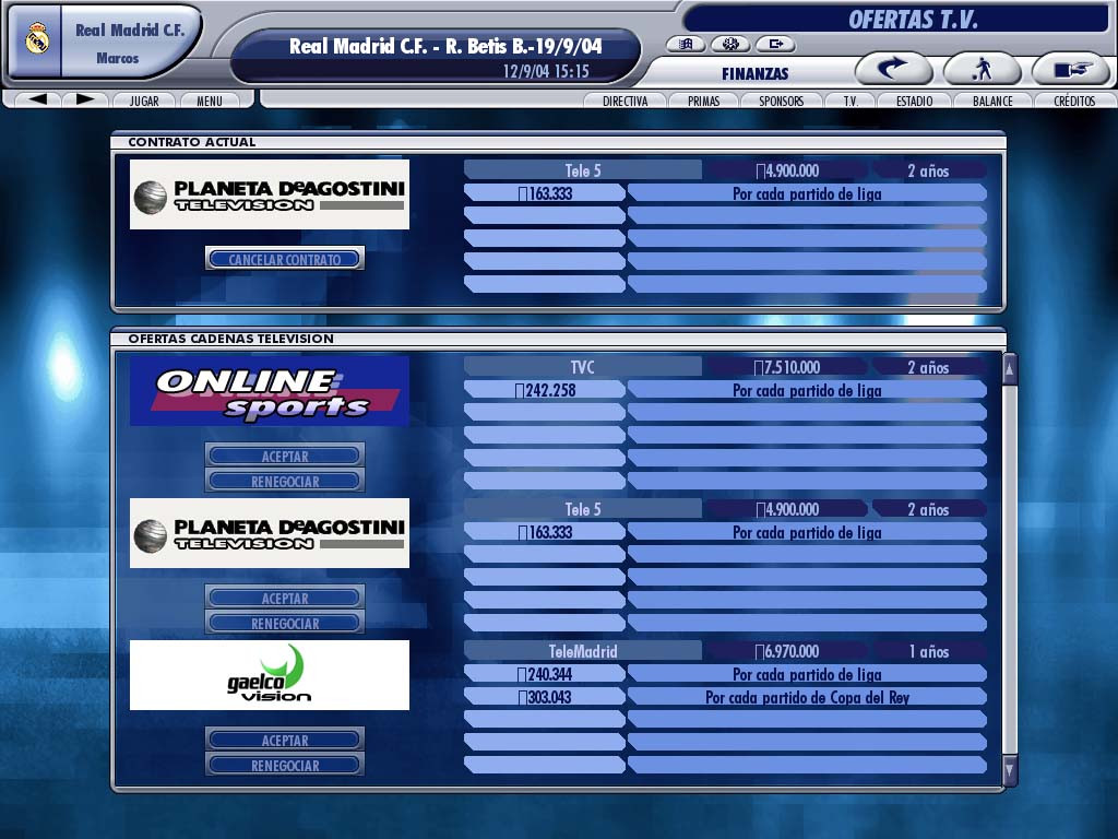 Professional Manager 2005 - кадр 11