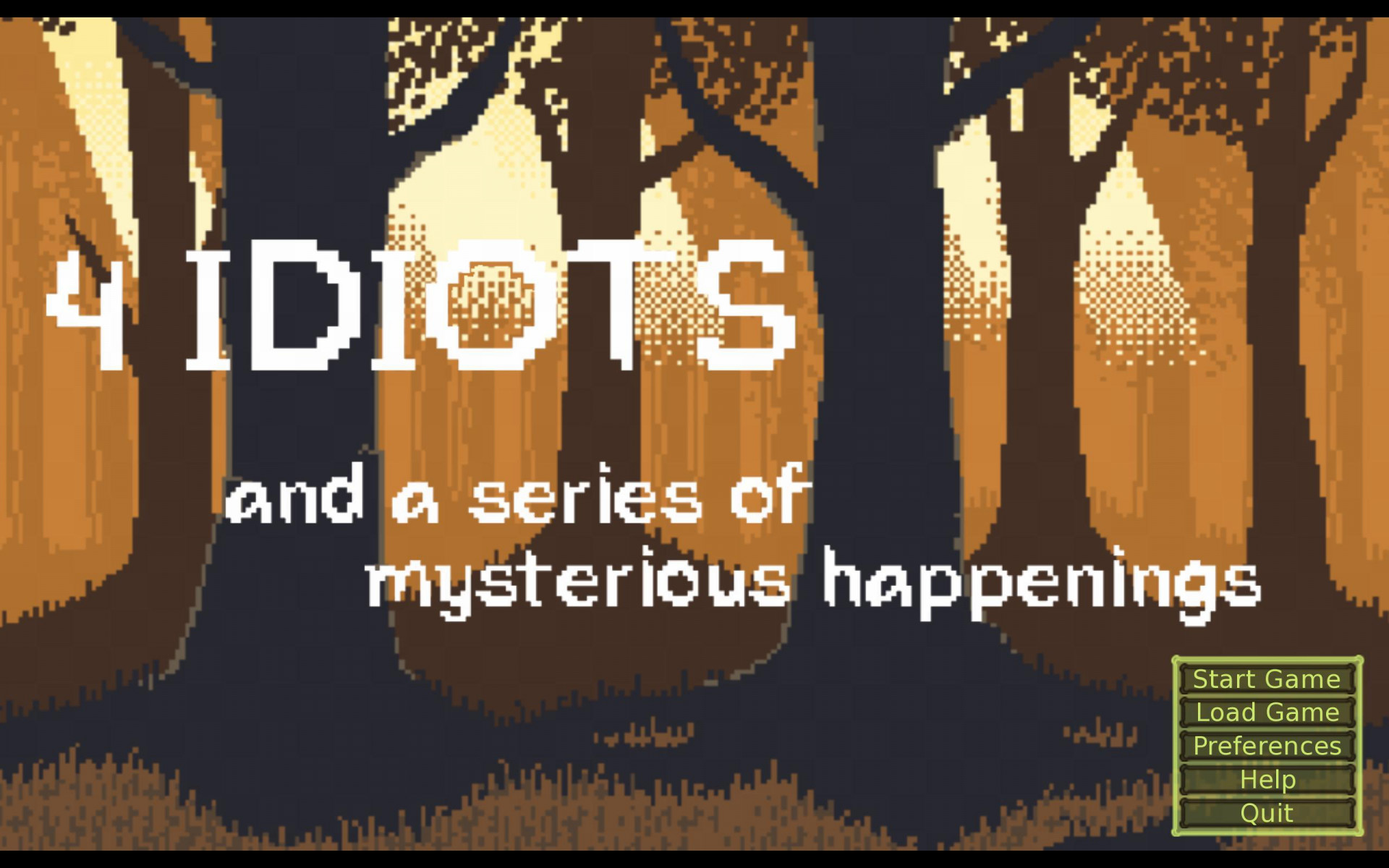 4 Idiots (and a series of mysterious happenings) (itch) - кадр 1