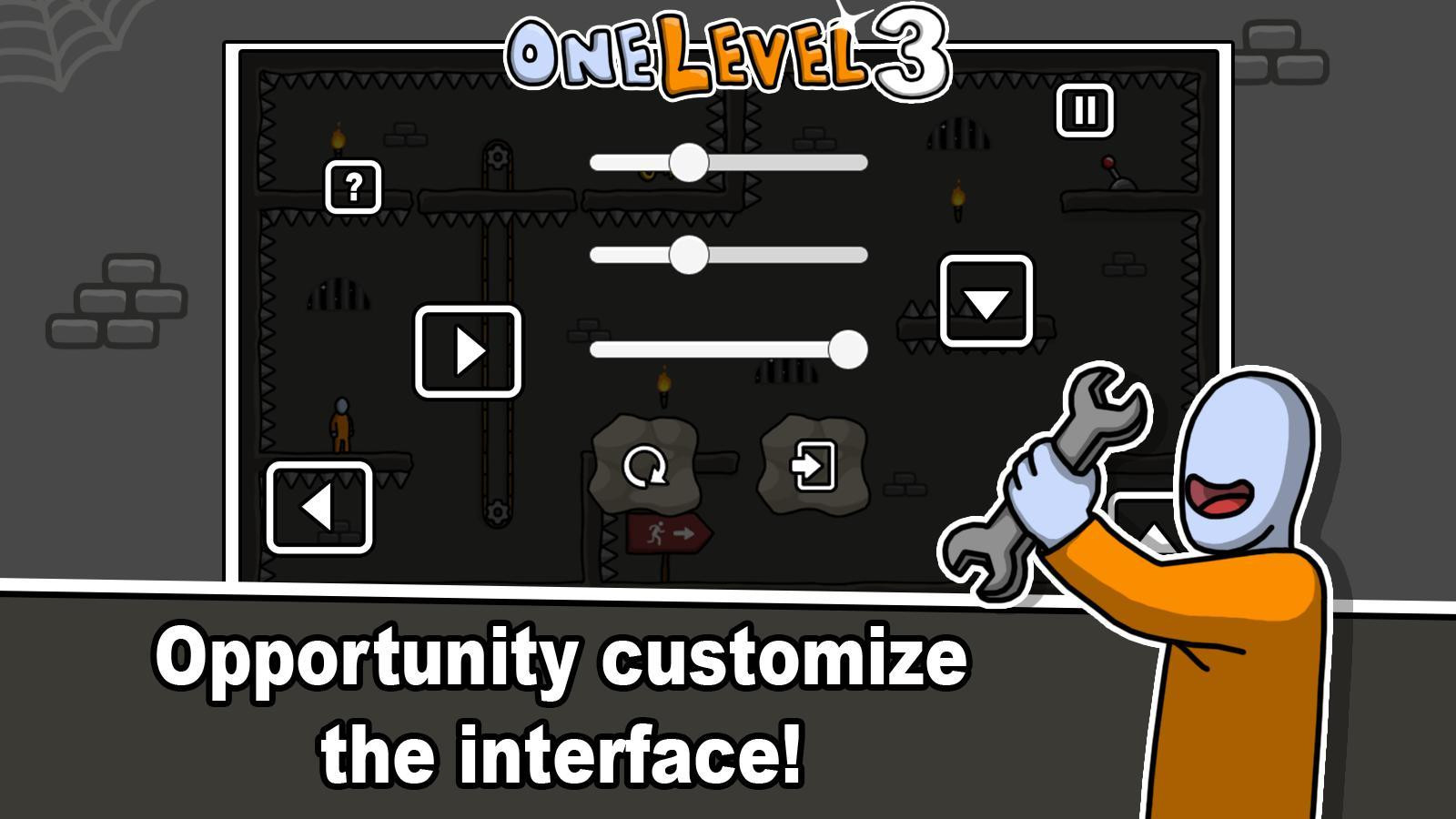 One Level 3: Stickman Jailbreak (itch) - кадр 2