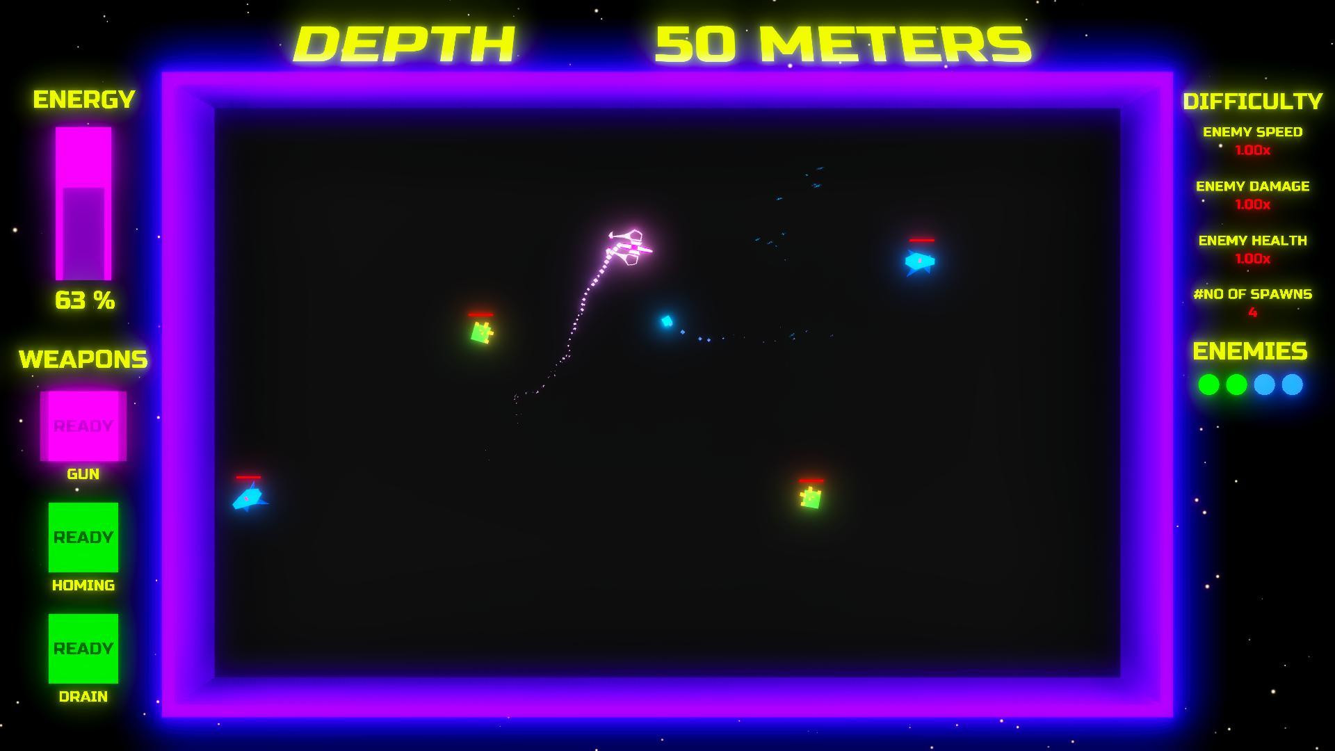 Space Dive (itch) - кадр 1