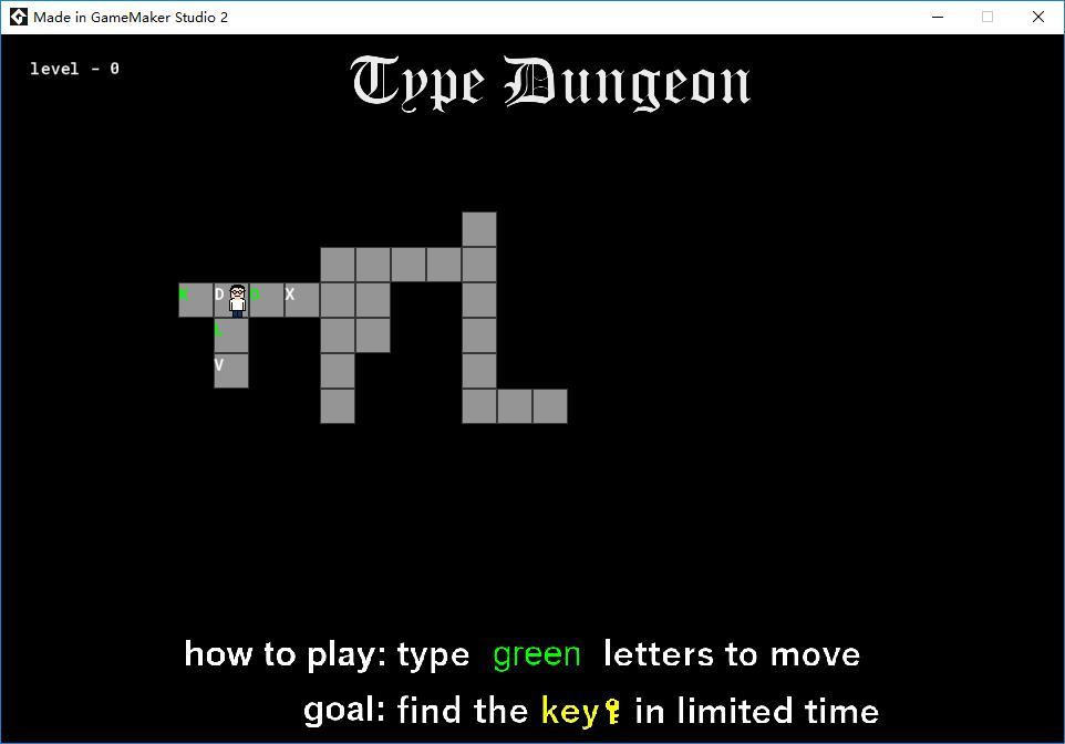 Type Dungeon (itch) - кадр 1