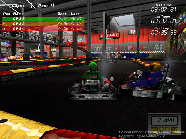 Coronel Indoor Kartracing - кадр 5