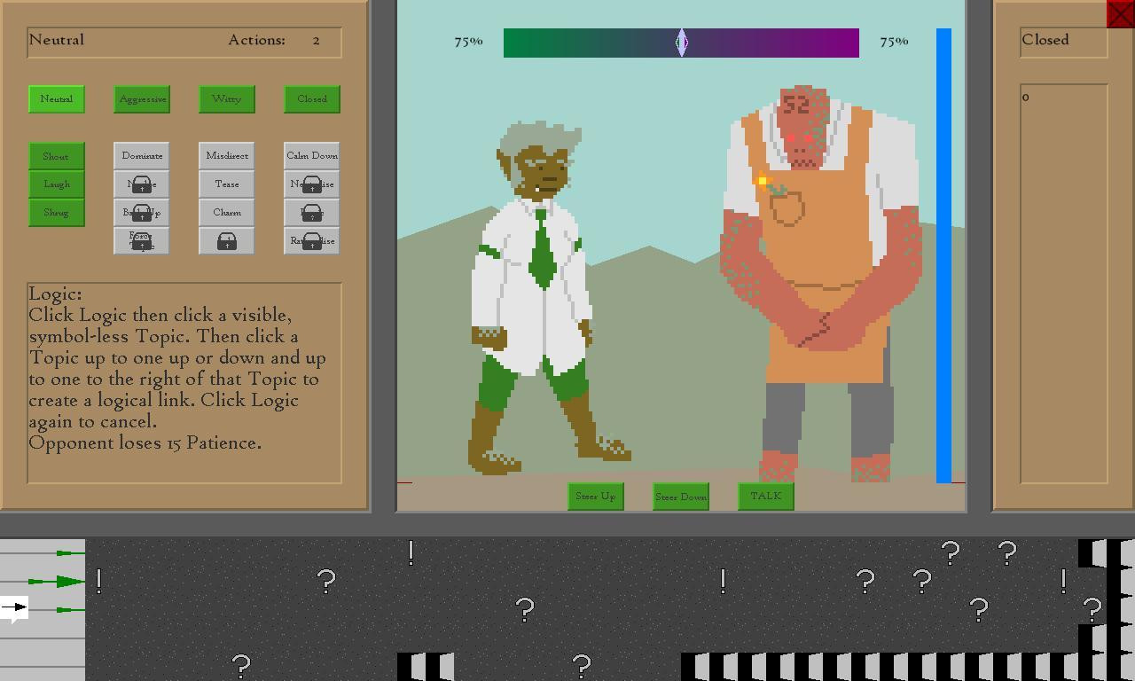 Contractual Hero: A Talky RPG (itch) - кадр 1