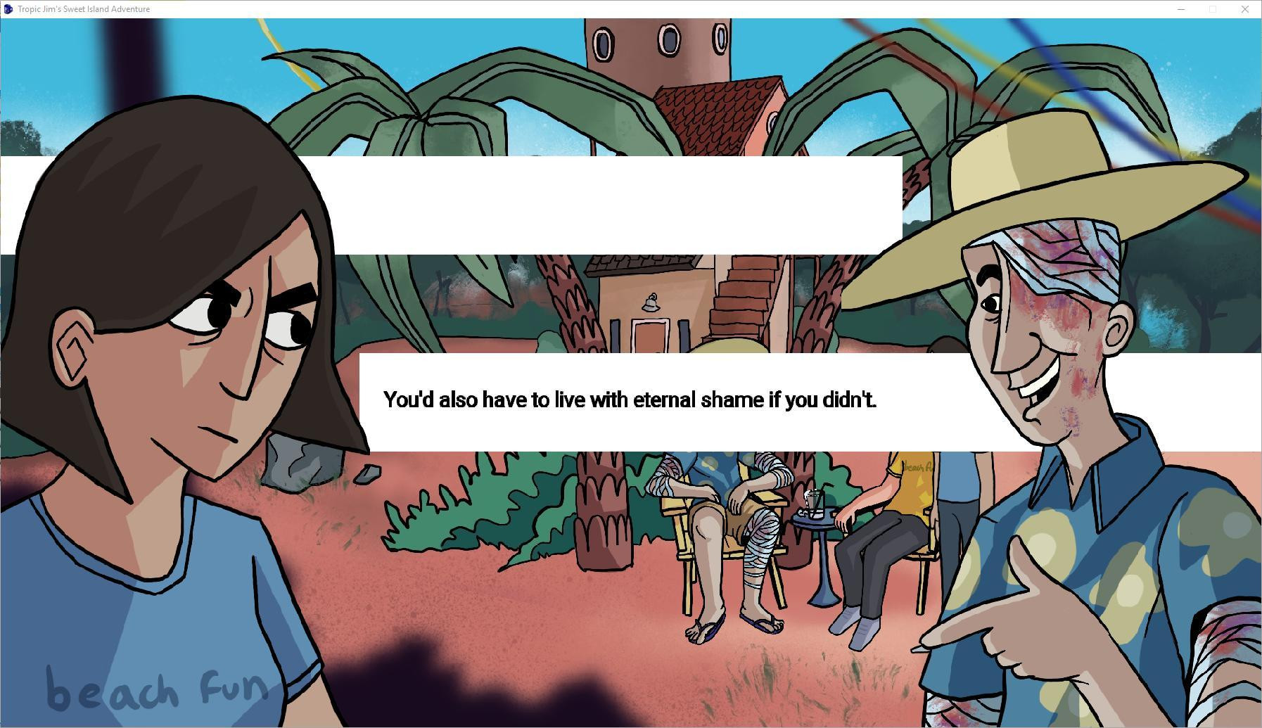 Tropic Jim's Sweet Island Adventure (itch) - кадр 2