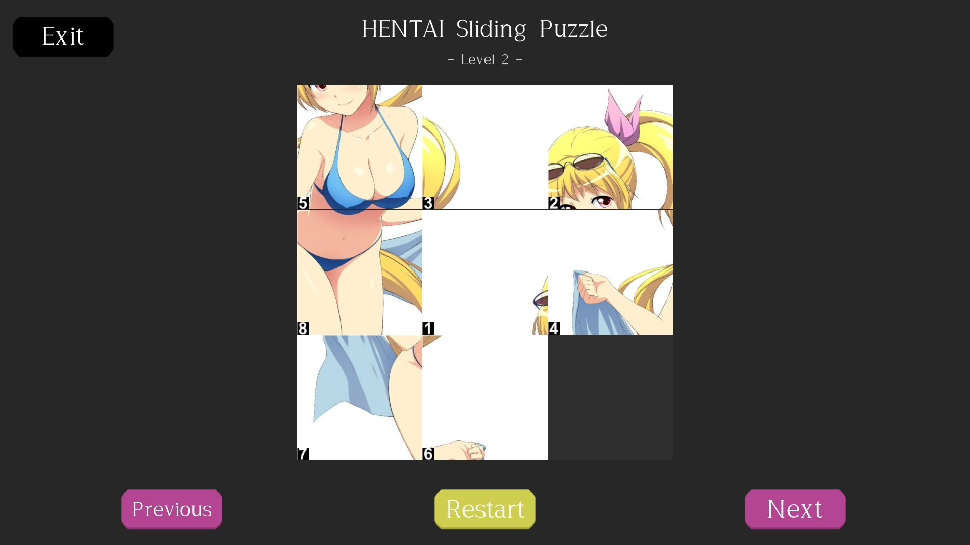 HENTAI Sliding Puzzle - кадр 3