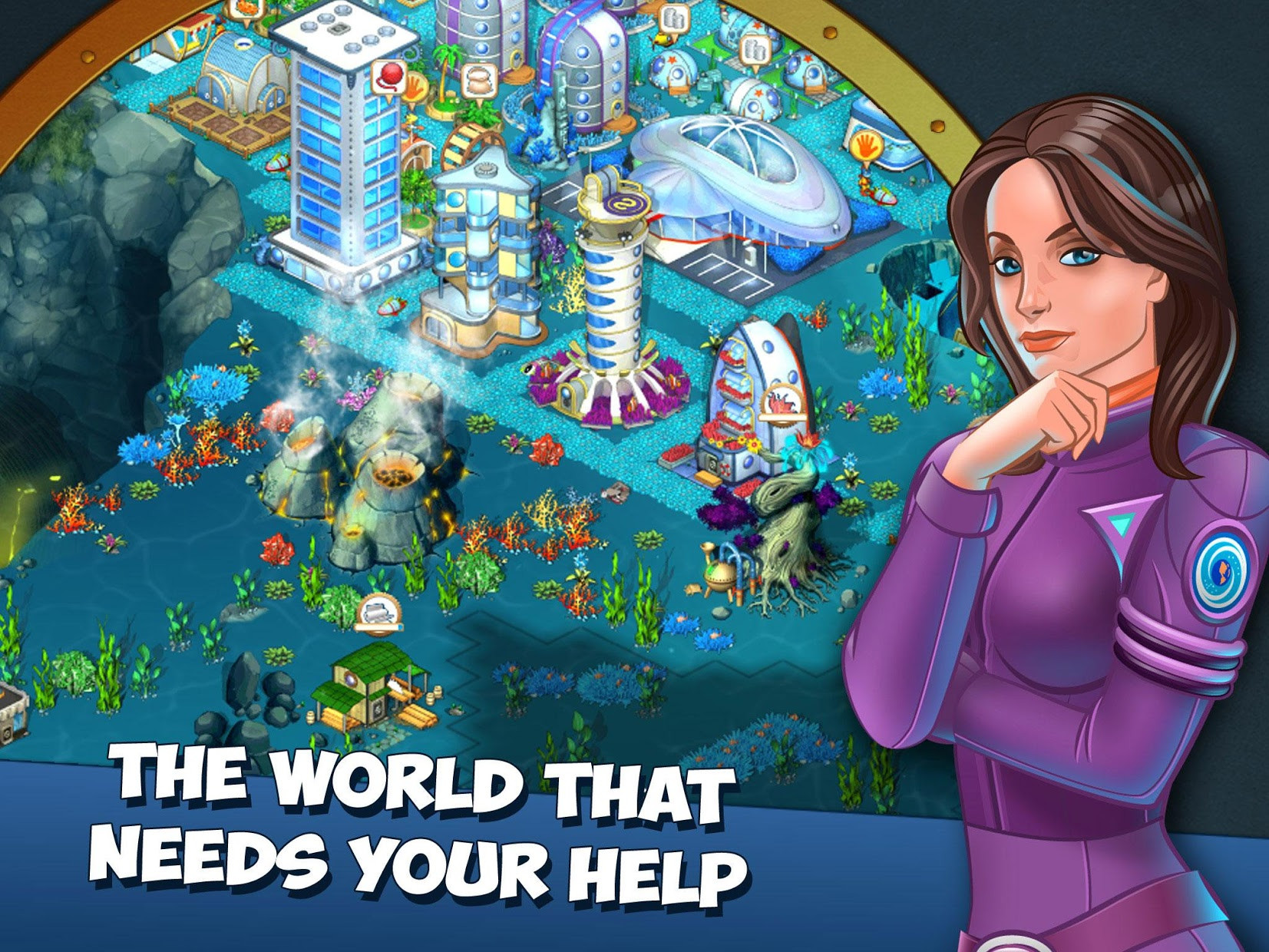 Aquapolis. Free city building! - кадр 9