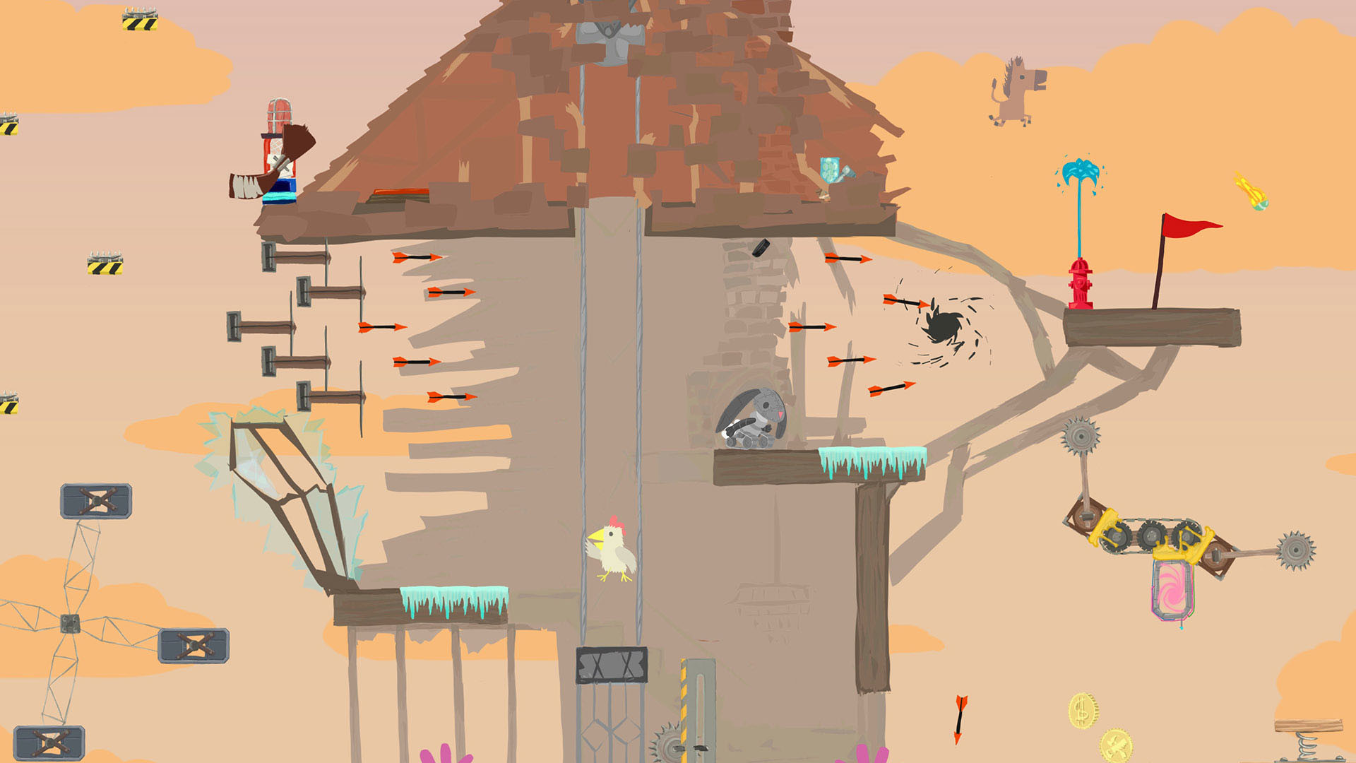 Ultimate Chicken Horse - кадр 4