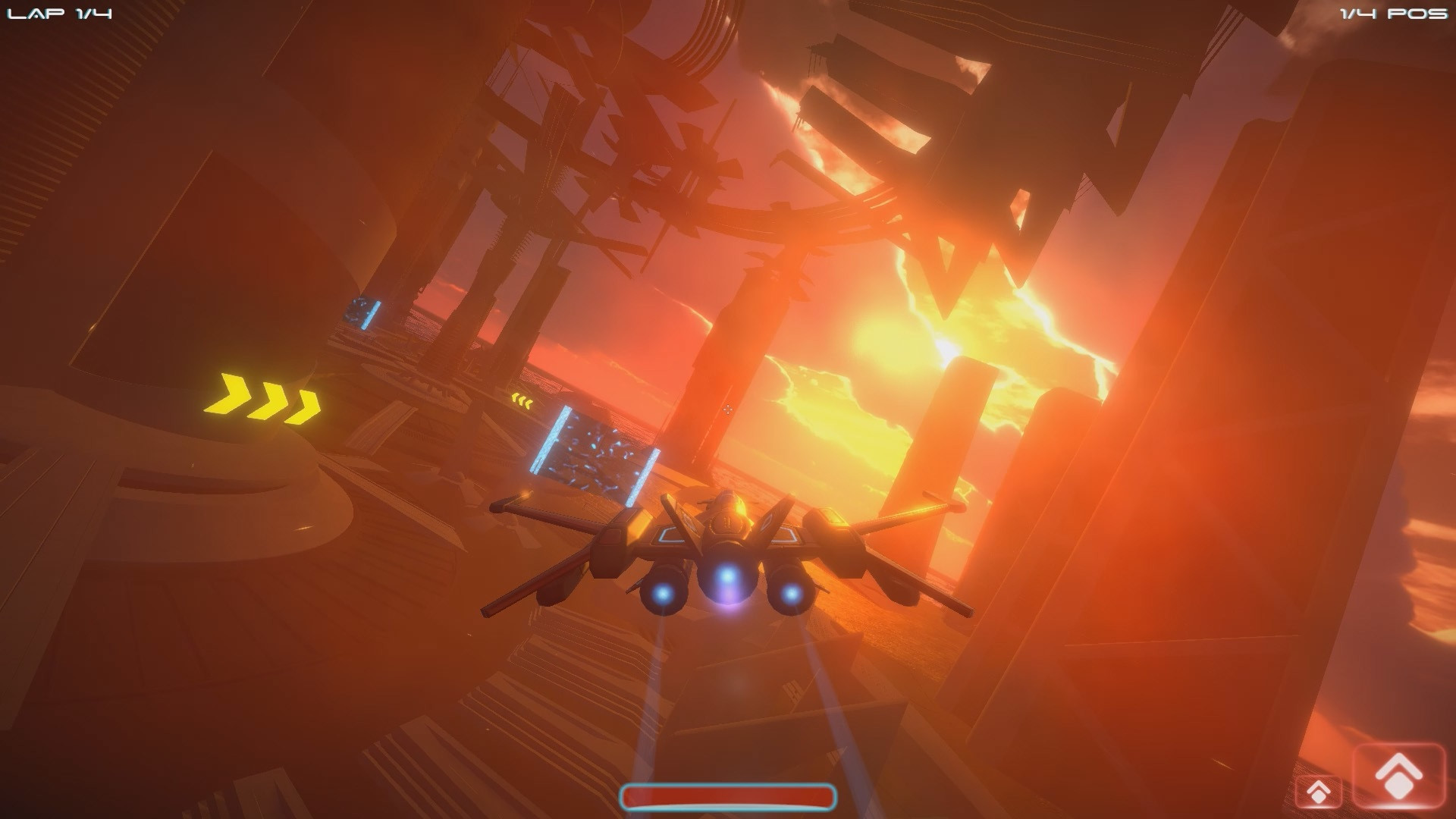 NeonWings - Air Race (itch) - кадр 2