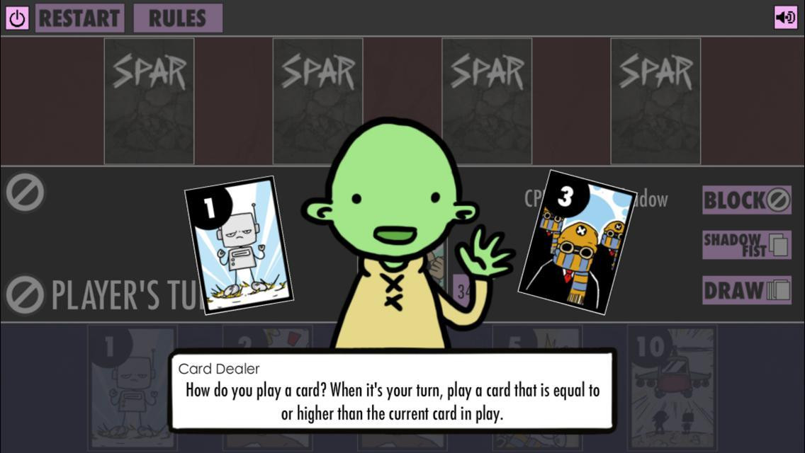 Spar: The Card Game (itch) - кадр 2