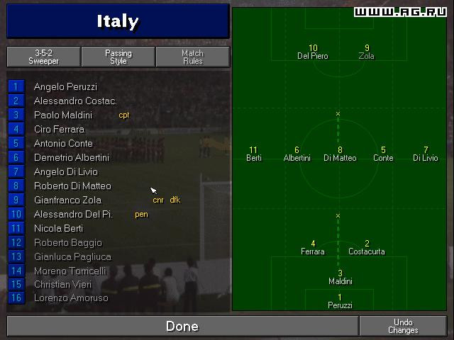 Championship Manager Season 97/98 - кадр 5