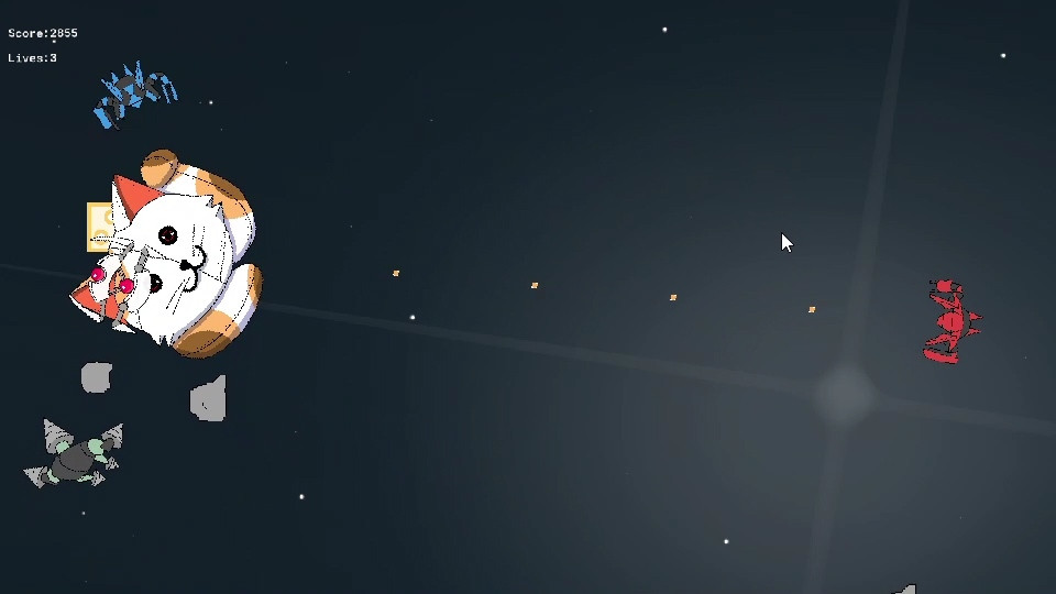 Asteroids Ripoff 9000 (itch) - кадр 1
