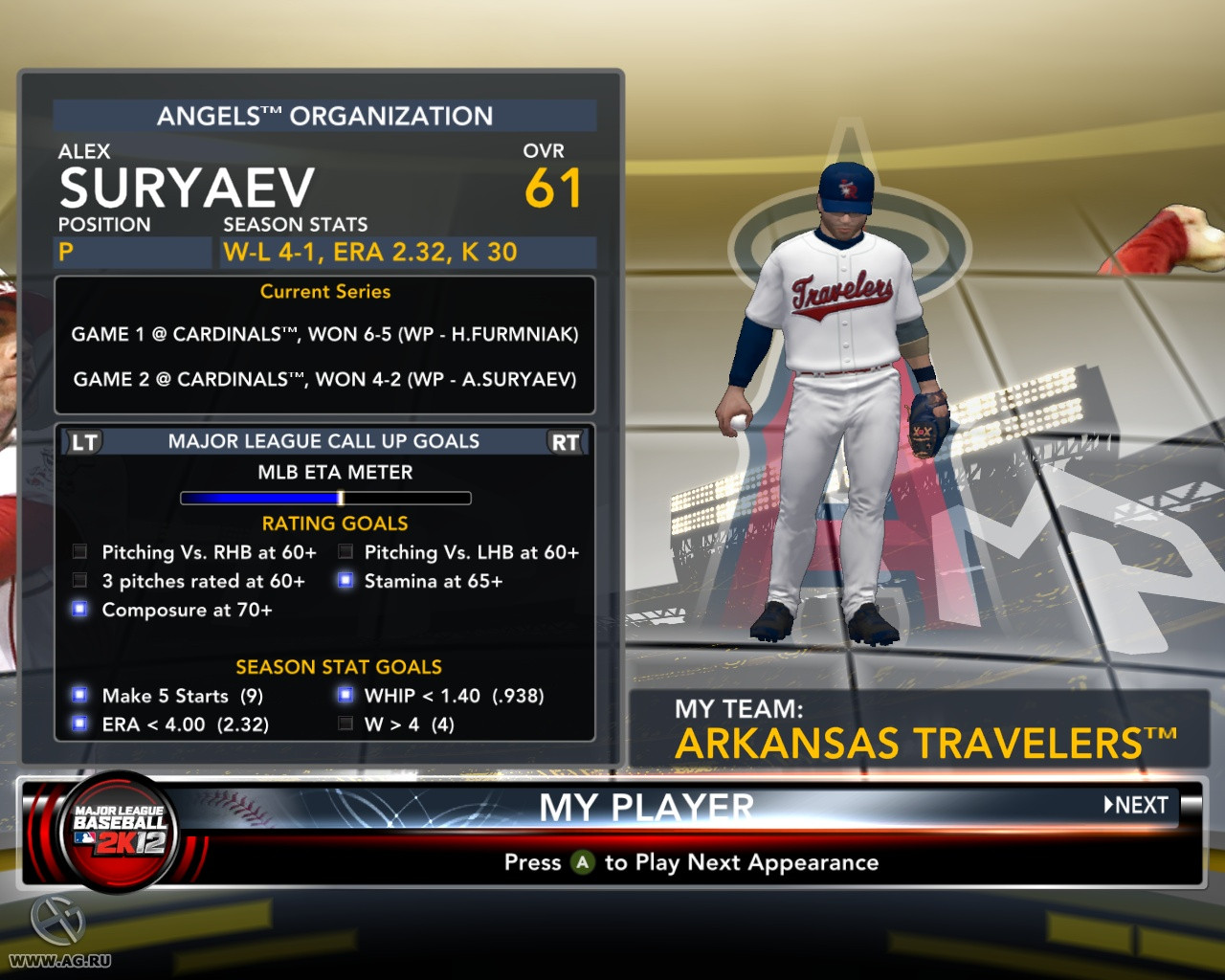 Major League Baseball 2K12 - кадр 8